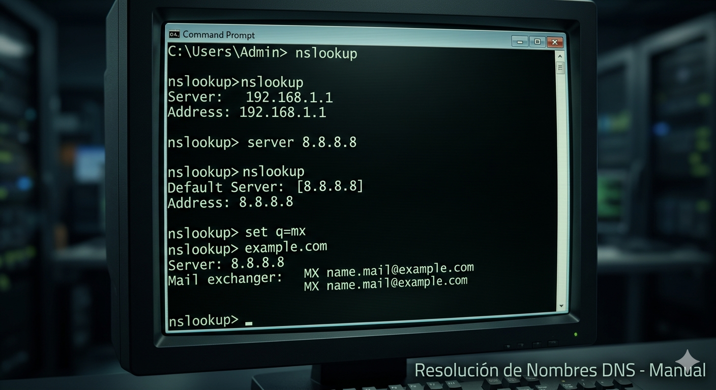 Comandos Esenciales en Consola: Cómo usar Ping, Tracert y Nslookup para diagnosticar