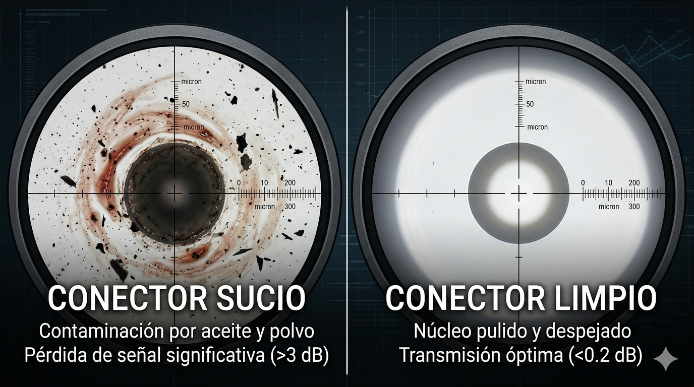 Interpretación de Niveles de Señal Óptica (RX/TX): ¿Cuándo es problema de potencia?