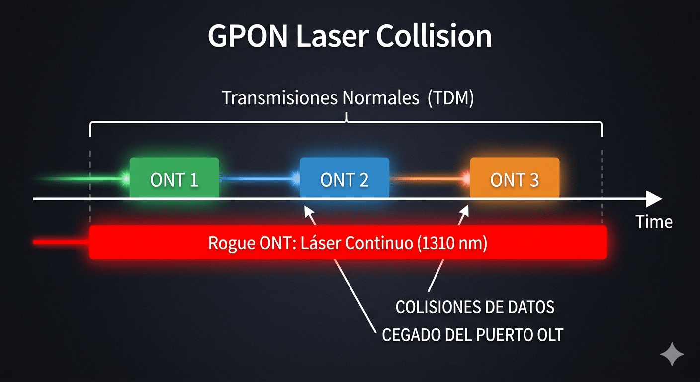 Análisis de Syslogs: Identificando patrones de micro-cortes en la OLT