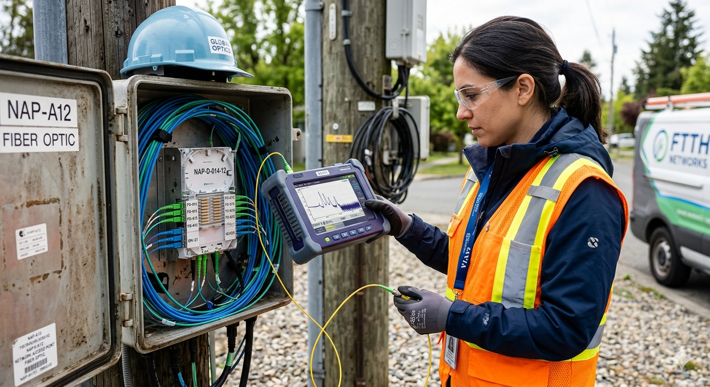 Optimización de Árboles de División en GPON: Maximizando la eficiencia del Splitter